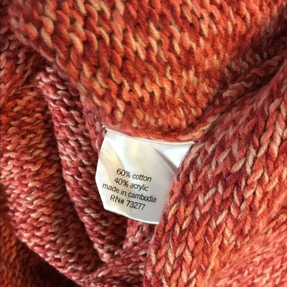 SONOMA XXL Goods For Life XXL sweater with stitch detail shades of red w… - Picture 7 of 14